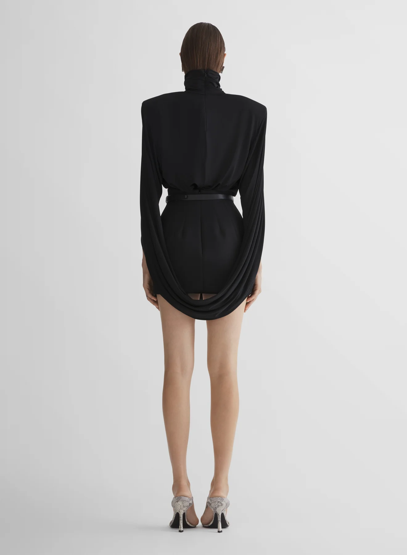 black cascade tunic - Image 4