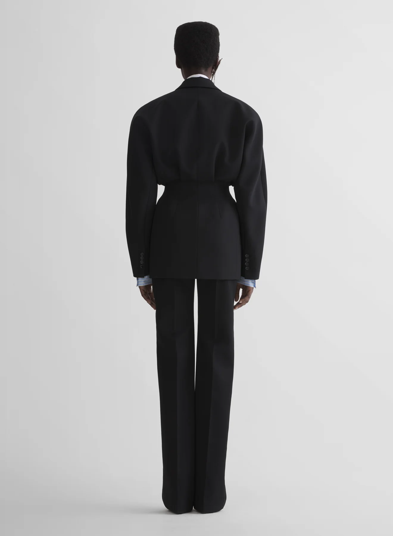 black cinched jacket - Image 4