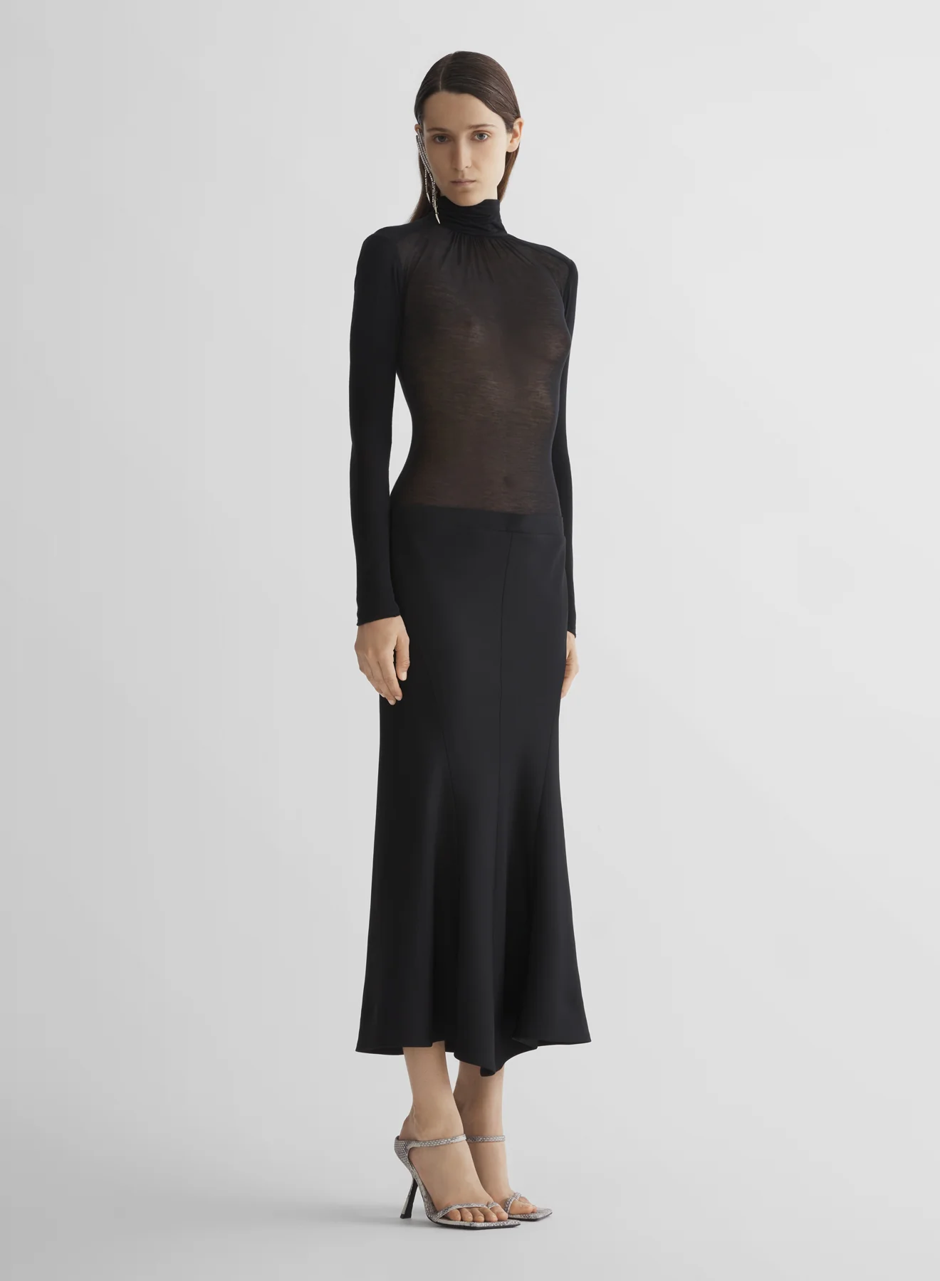 black illusion dress - Image 3