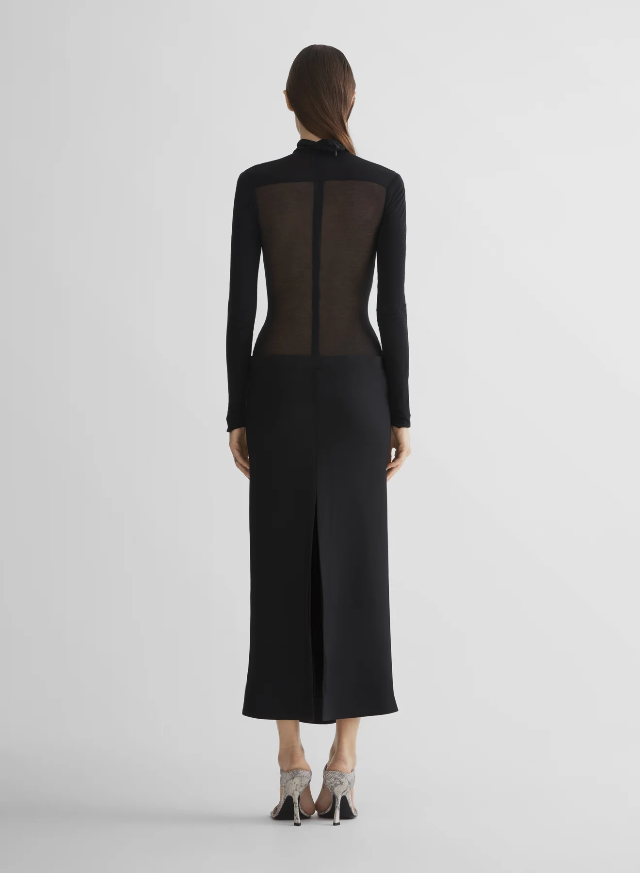 black illusion dress - Image 4