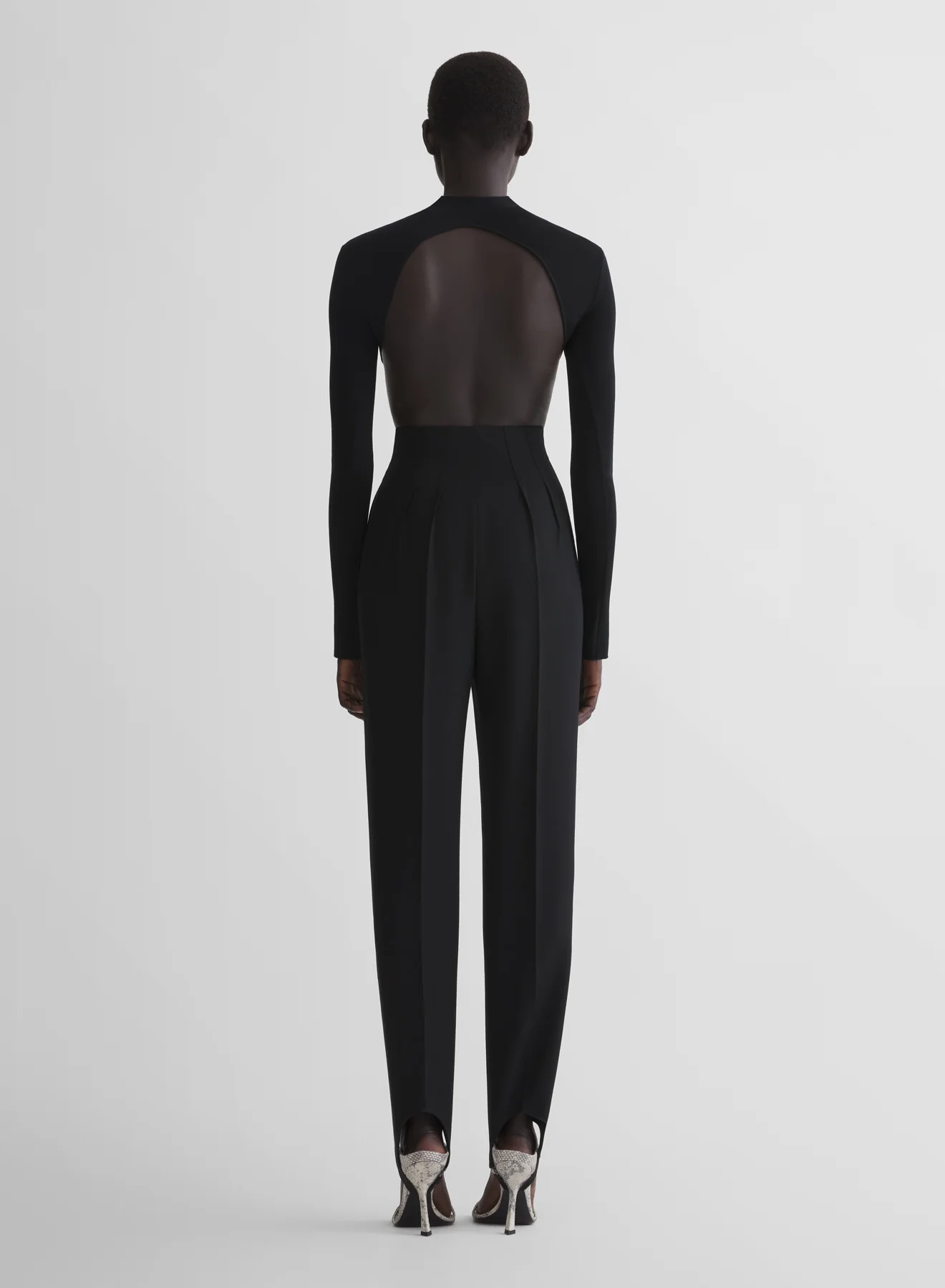 black short knit top - Image 4