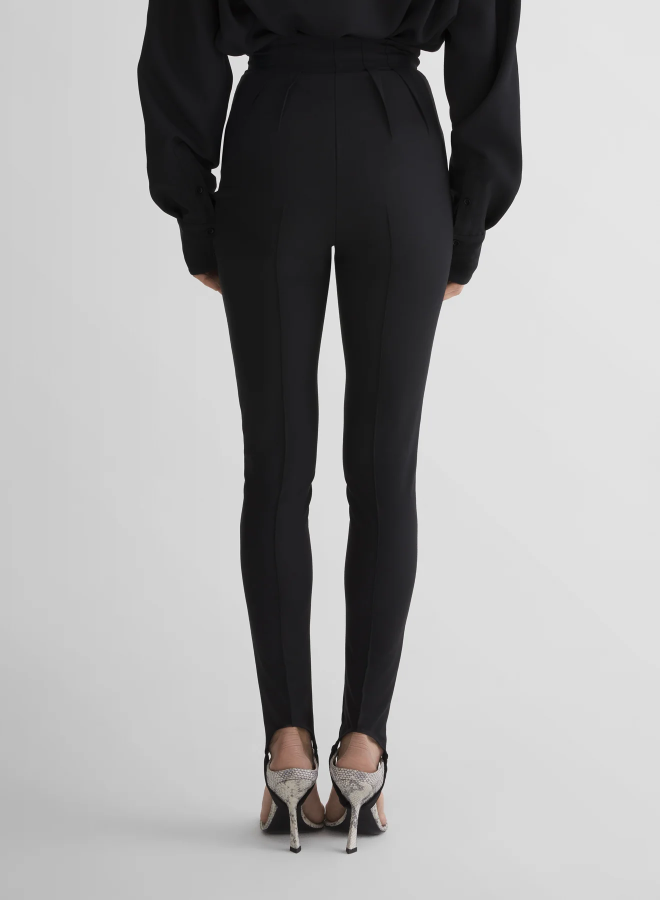 black tailored leggings - Image 4