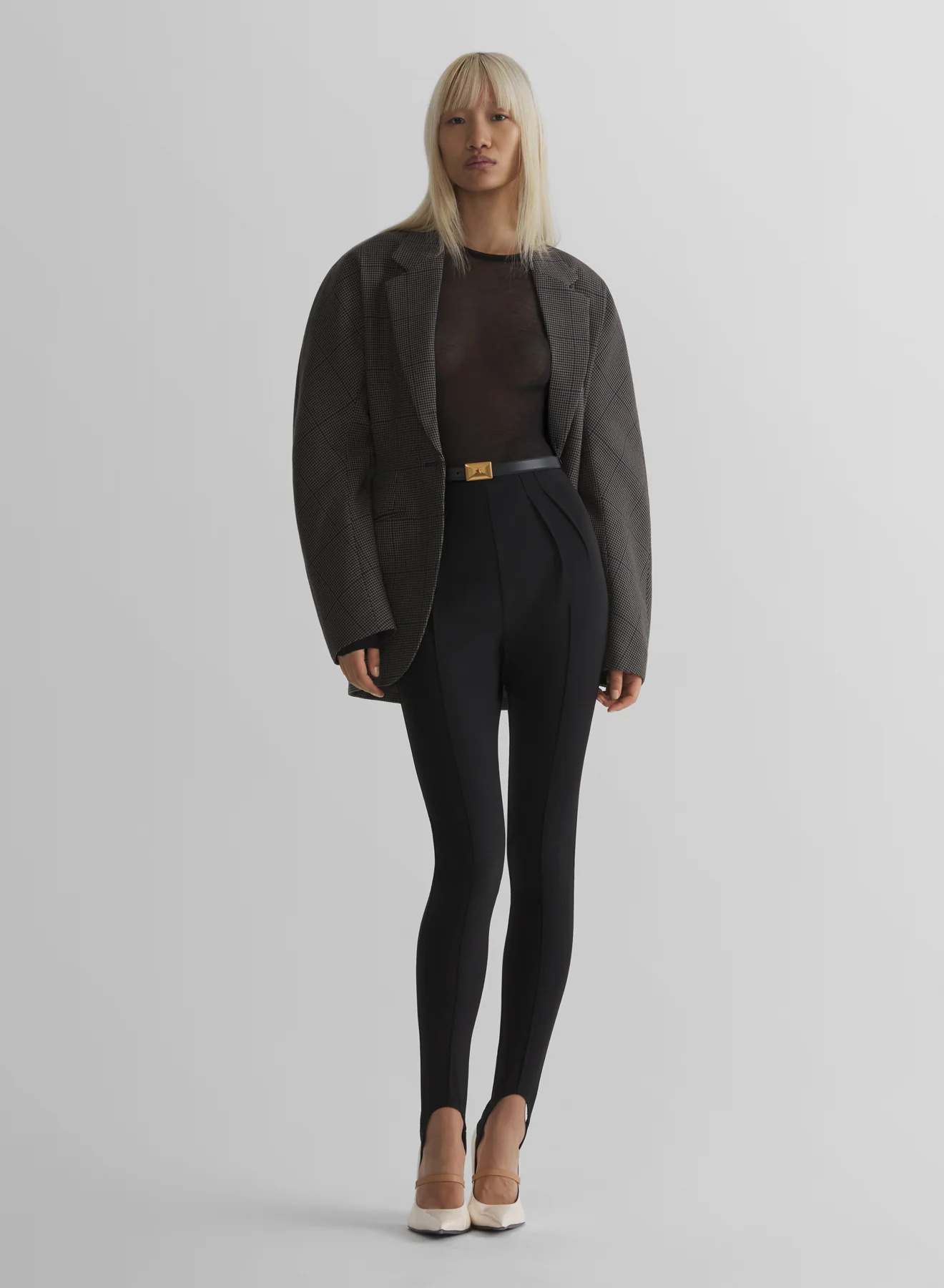 black tuxedo bodysuit - Image 2
