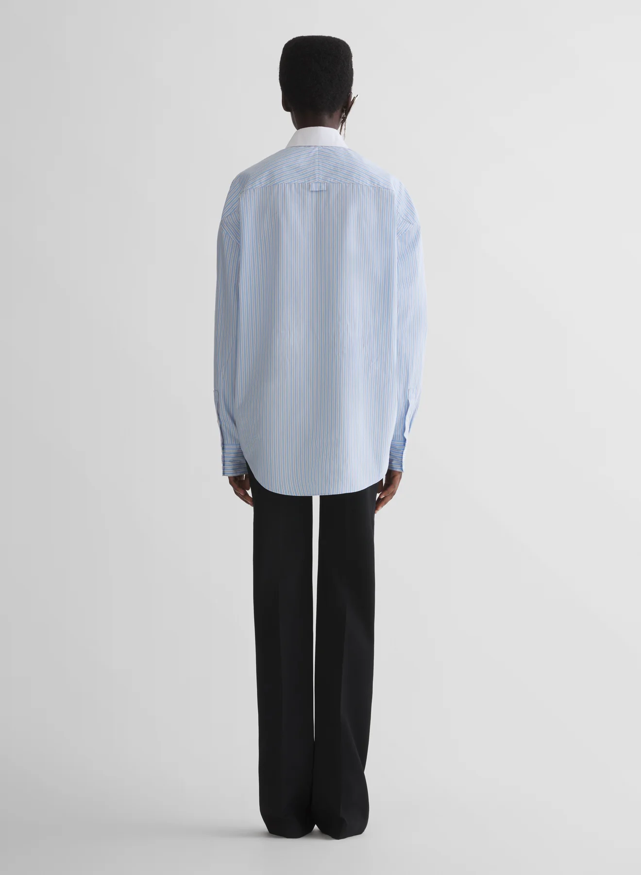 blue masculine shirt - Image 5