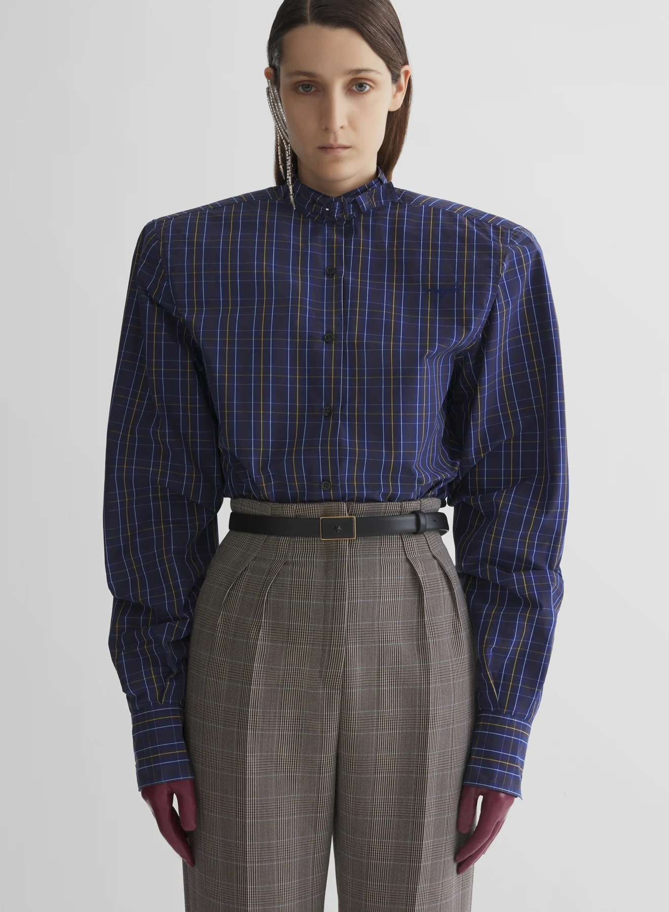 blue power shirt