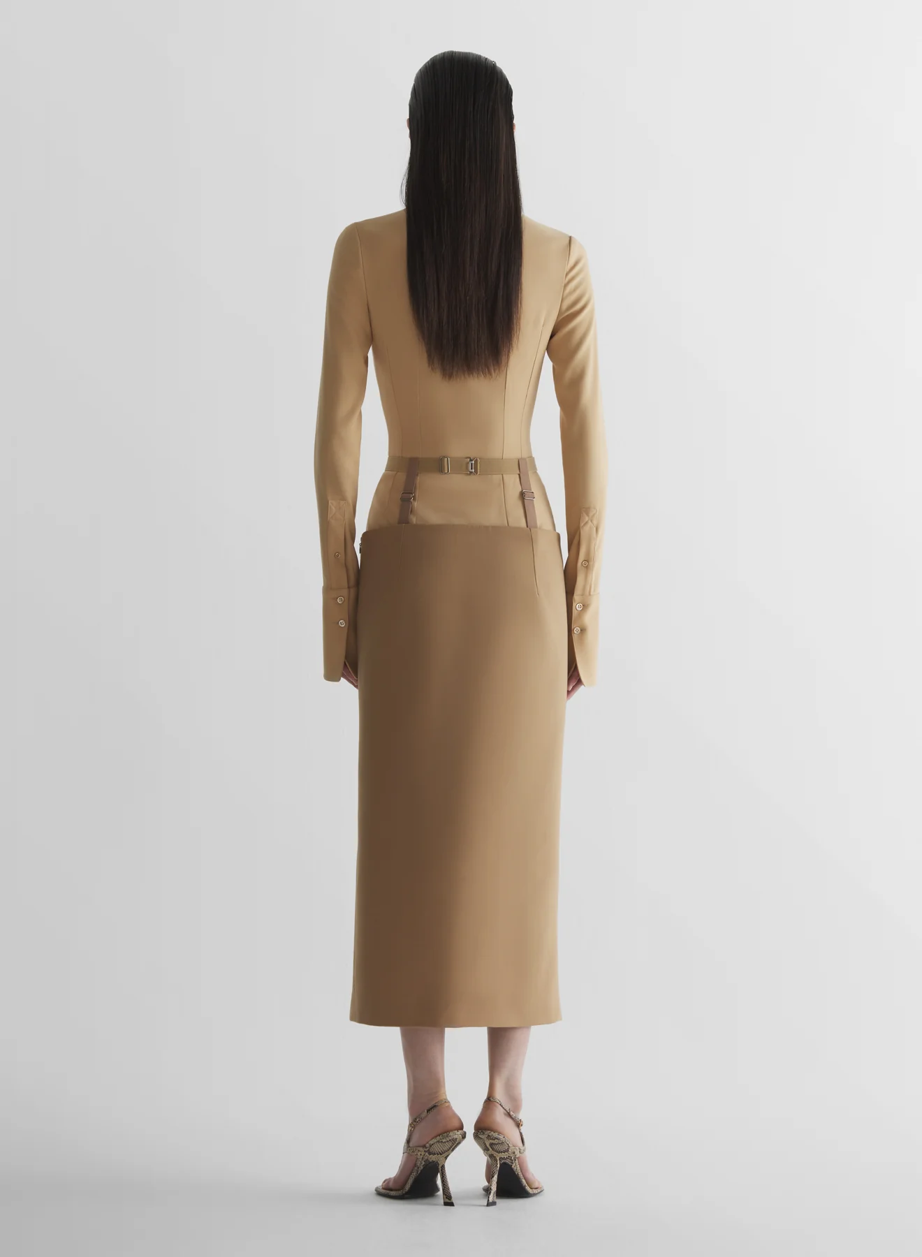 Beige Fitted shirt - Image 4
