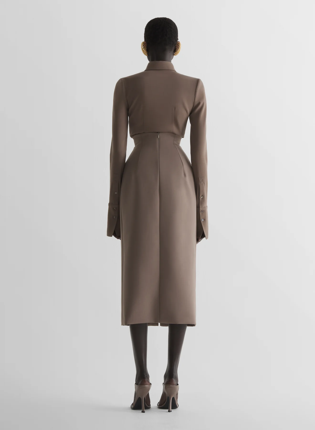 Brown Fitted shirt - Image 4
