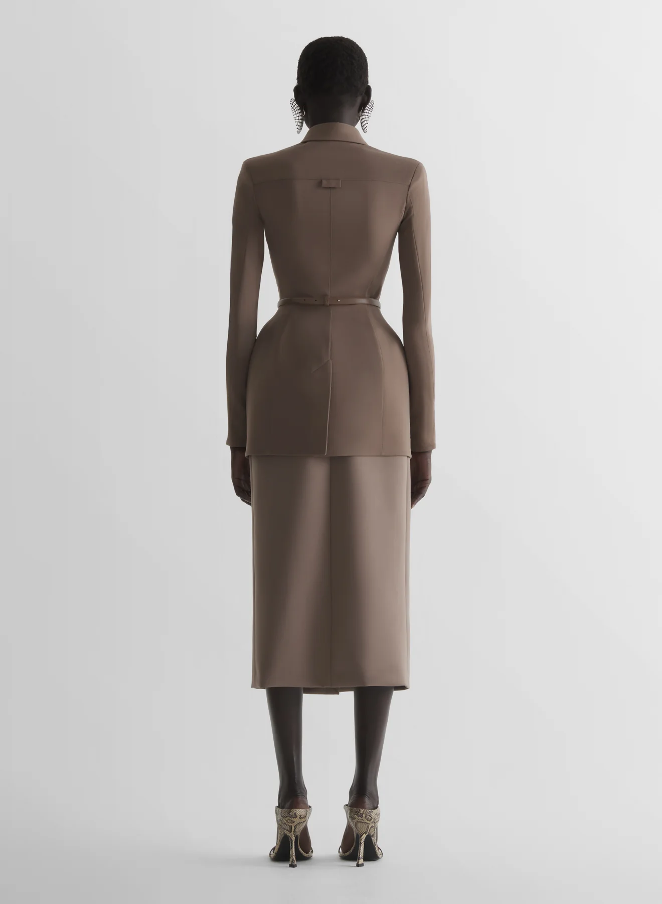 Brown Hourglass shirt jacket - Image 4