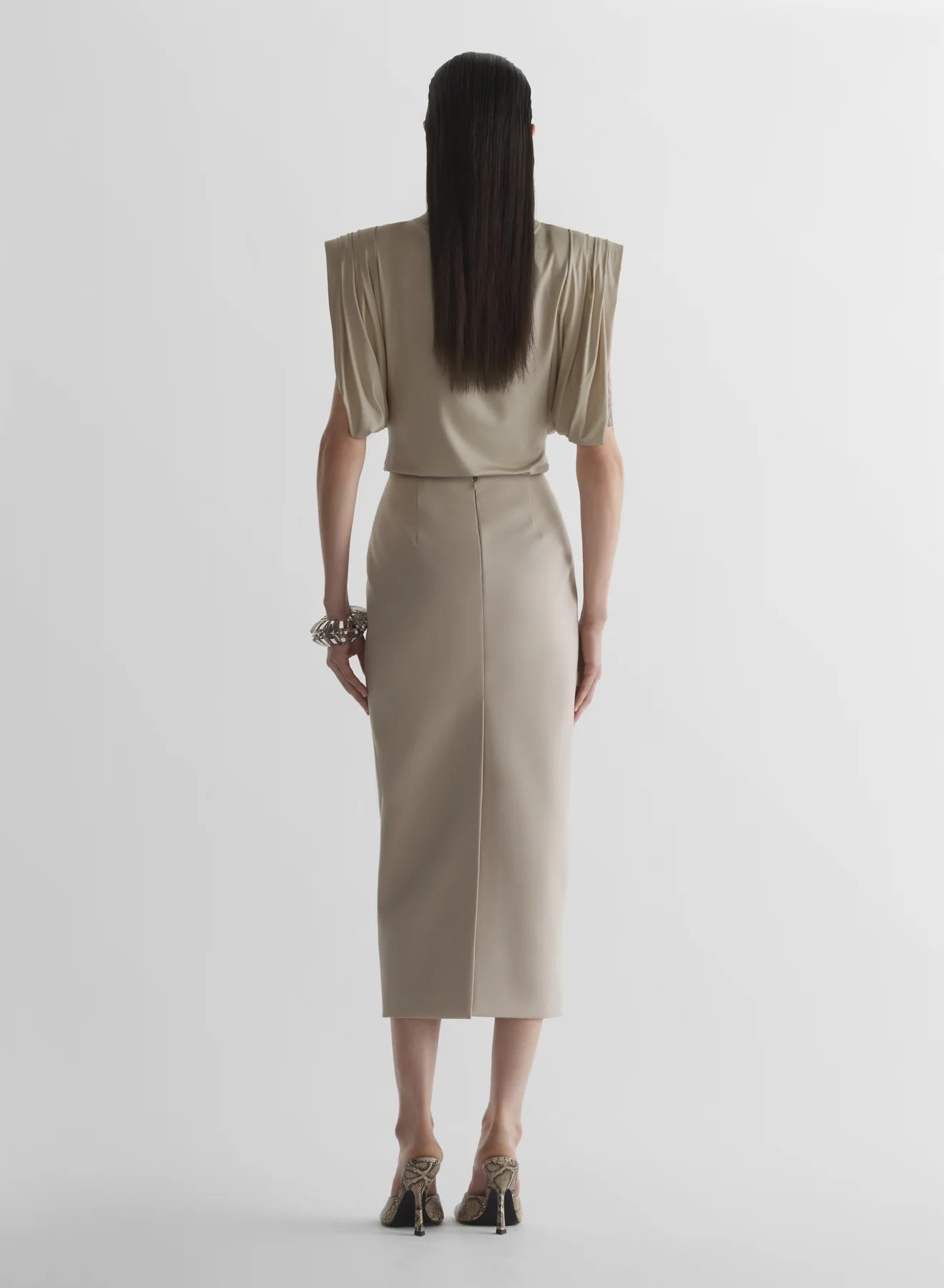 Taupe Jersey frame top - Image 4
