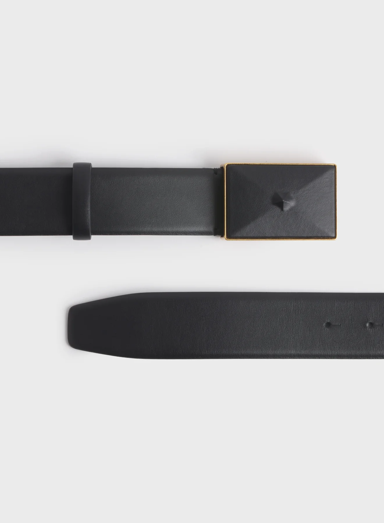 large gold star buckle belt - Image 4