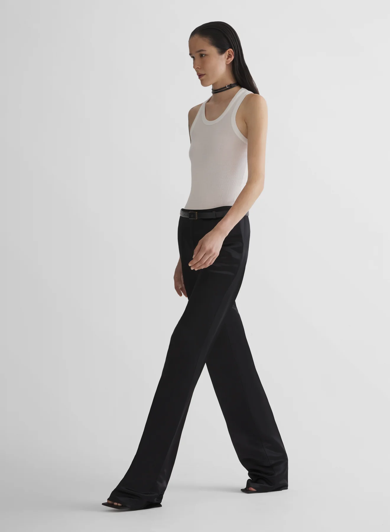 off-white ribbed tank top - Image 3