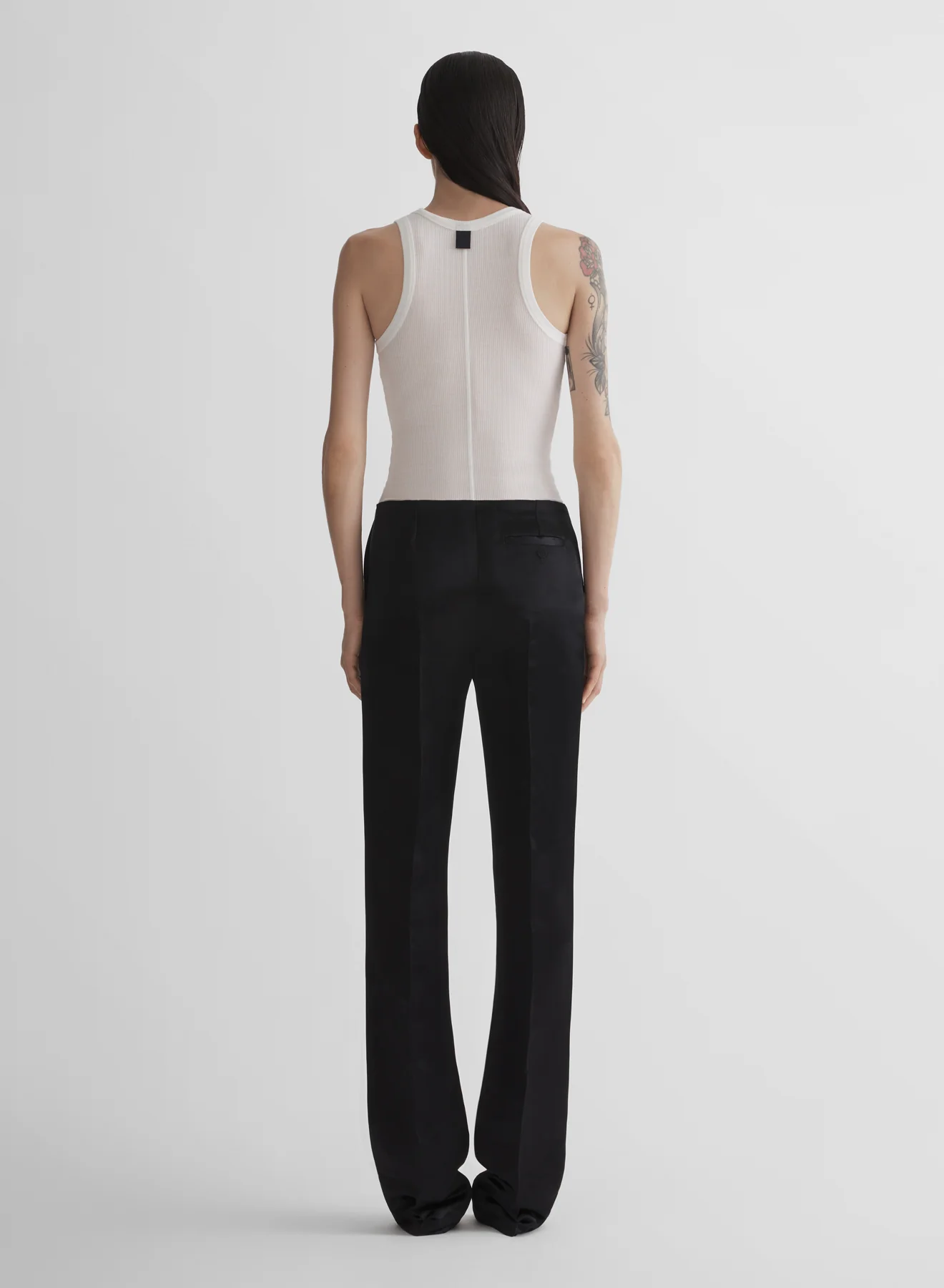 off-white ribbed tank top - Image 4