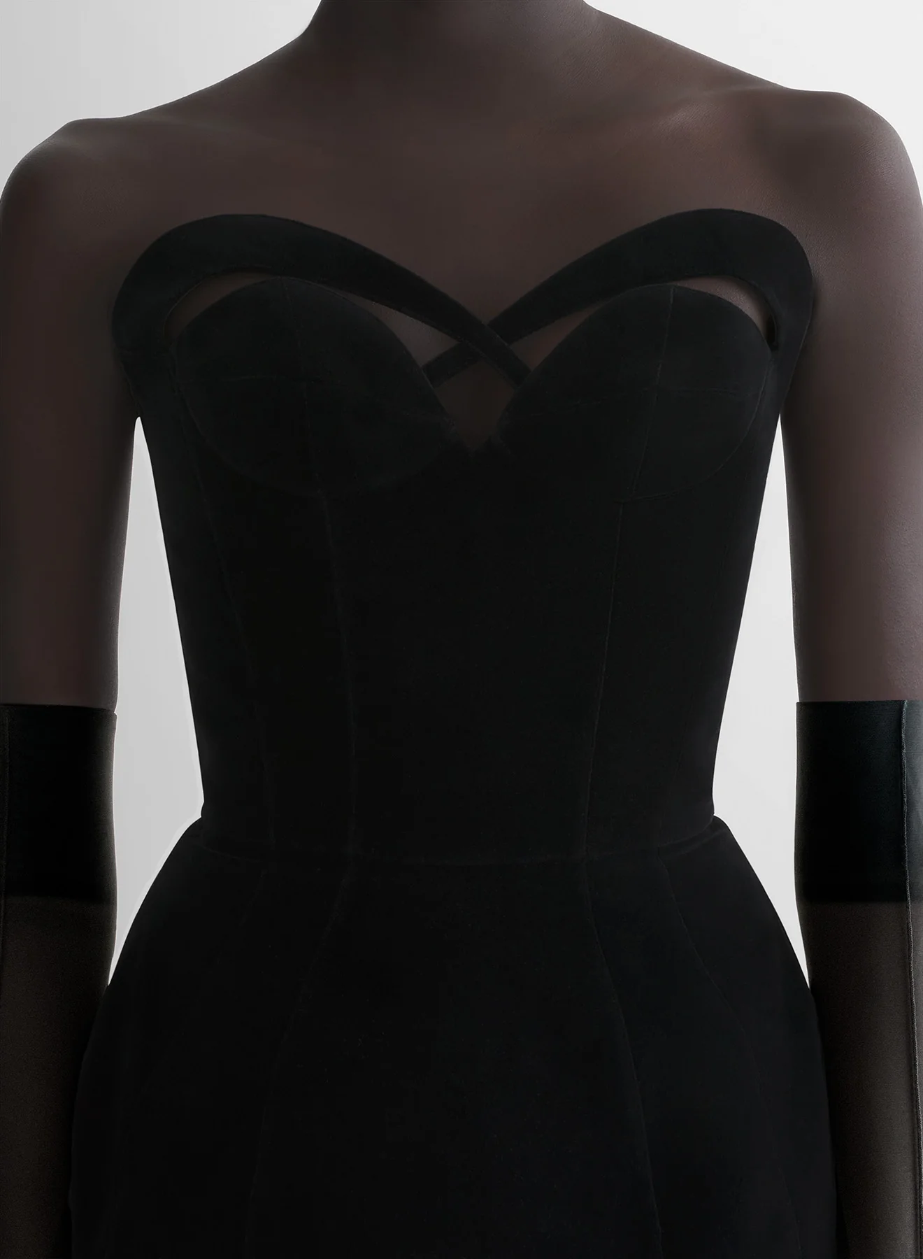 re/edit lingerie bustier dress - Image 4