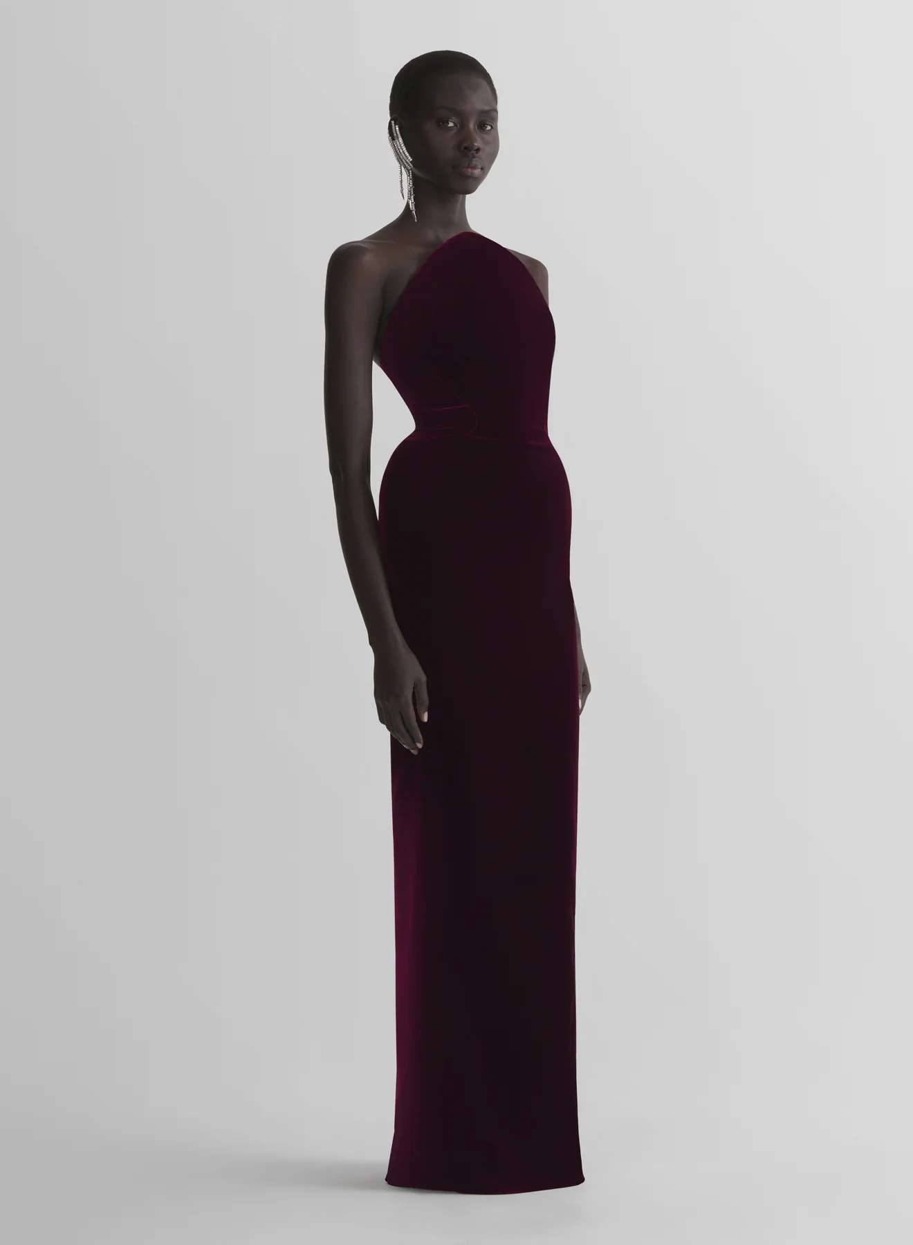 re/edit le ritz burgundy gown - Image 4