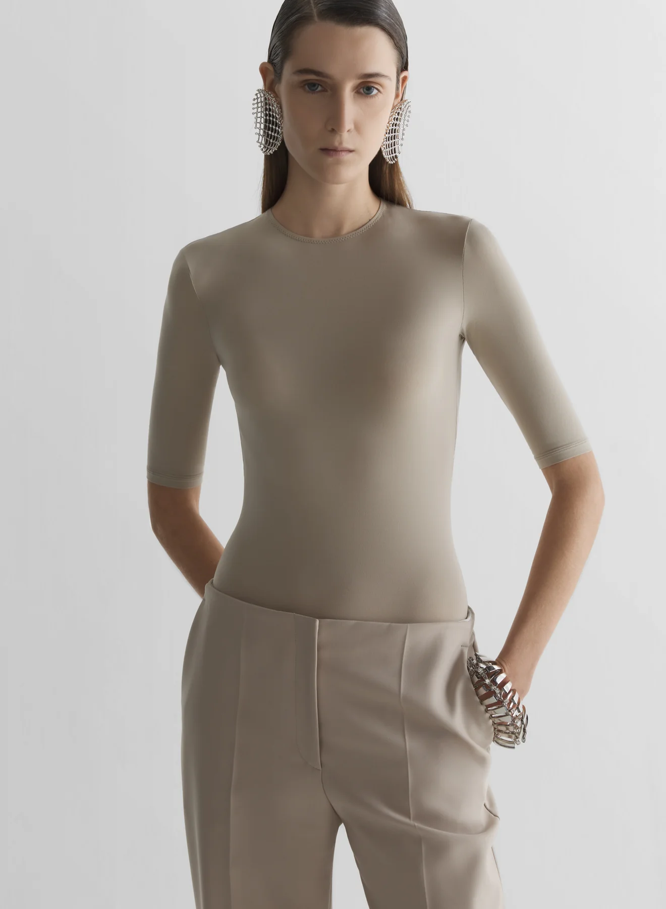 Second skin jersey top - Image 2