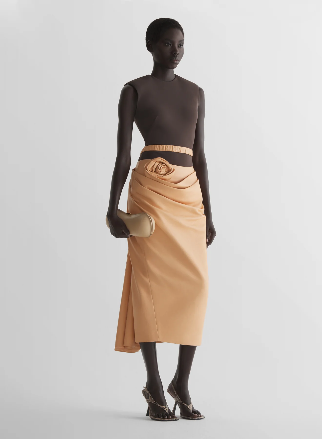 Brown Sleeveless bodysuit - Image 3