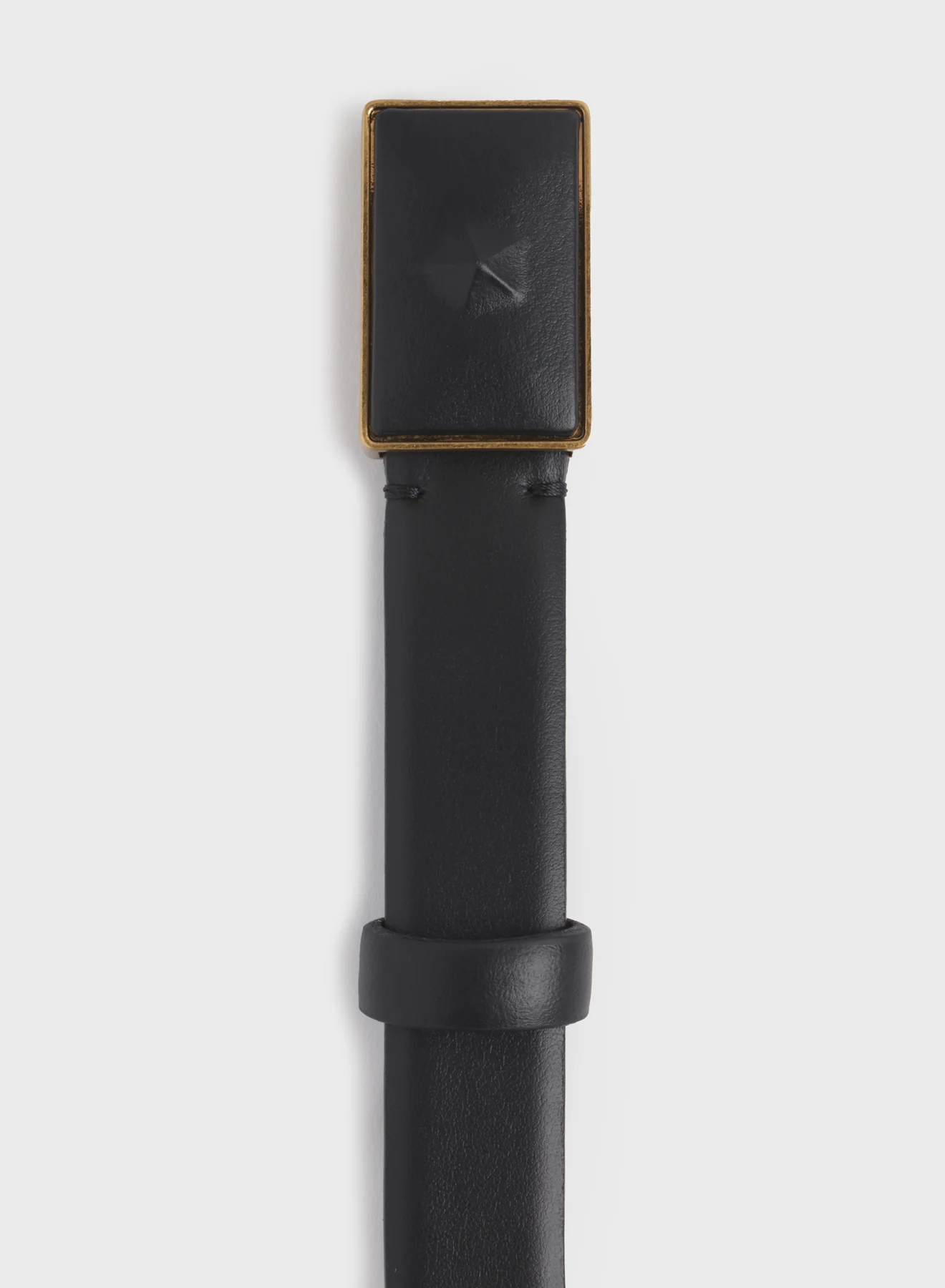 small gold star buckle belt - Image 3
