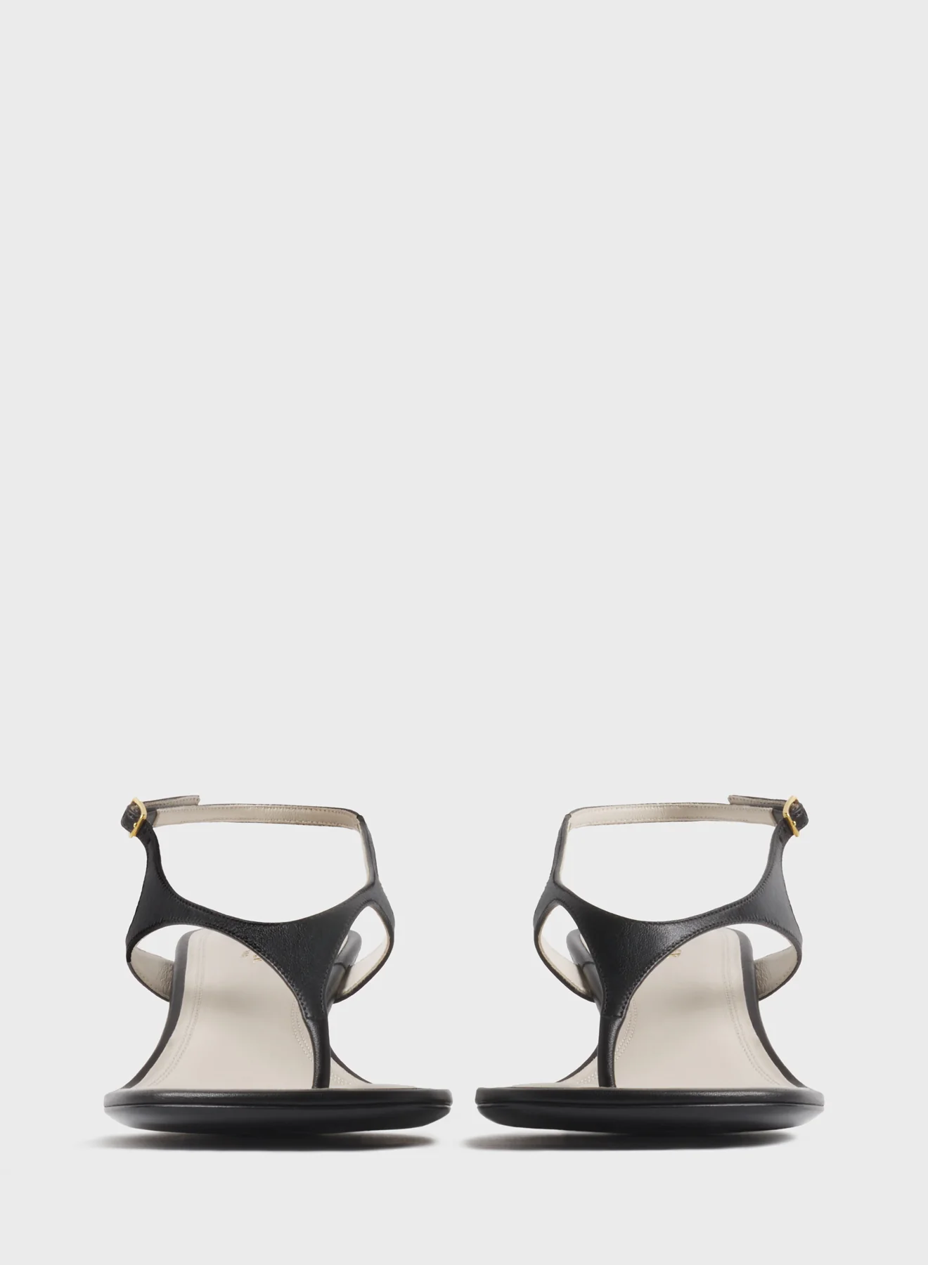 Black thong strap sandals 45 - Image 3