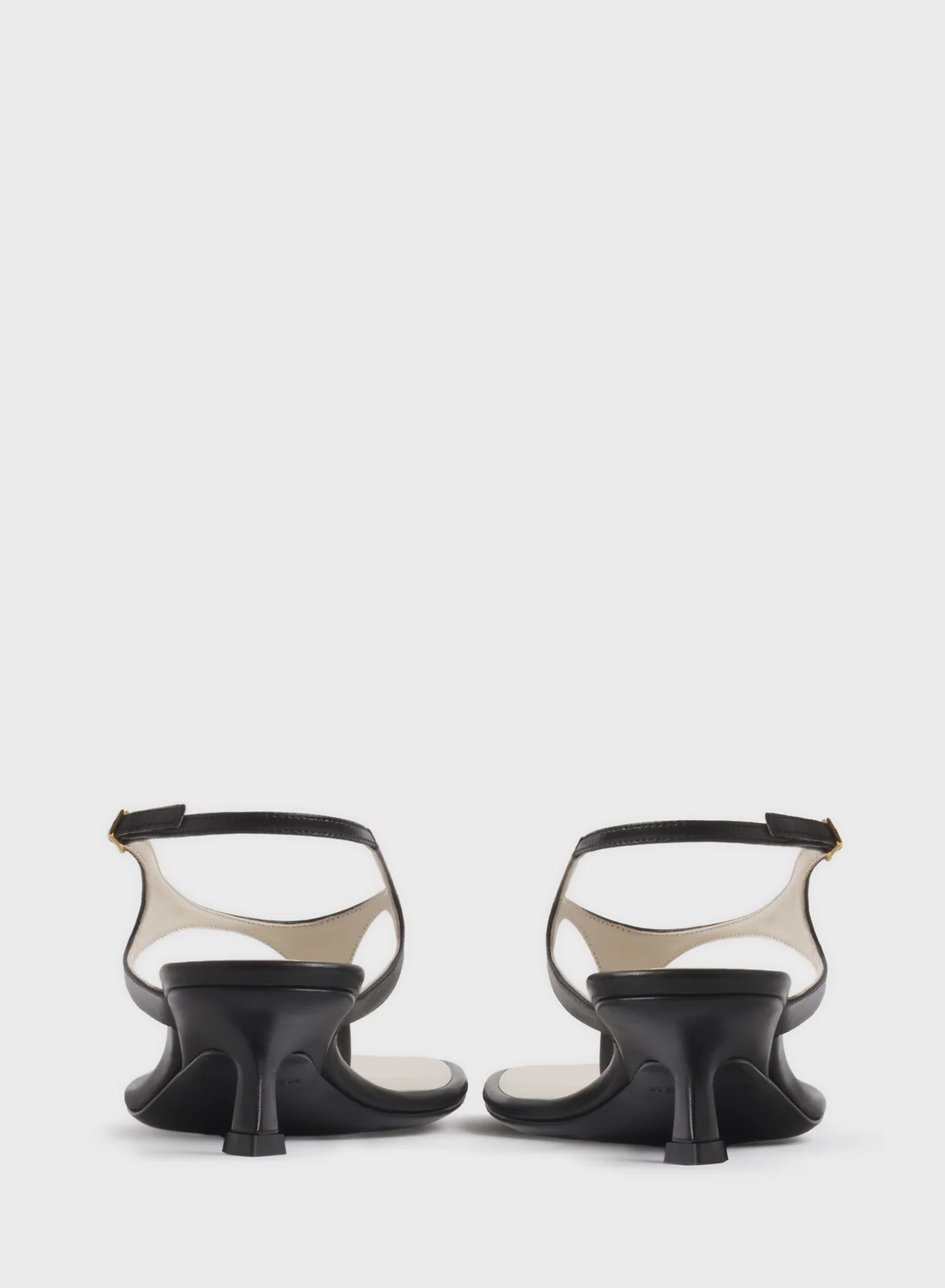 Black thong strap sandals 45 - Image 4
